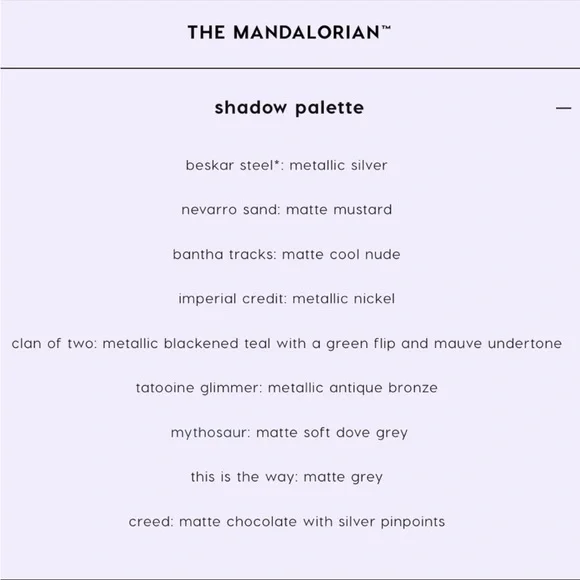 STAR WARS THE MANDALORIAN x COLOURPOP GROGU THE CHILD COLLECTION - Picture 3 of 12